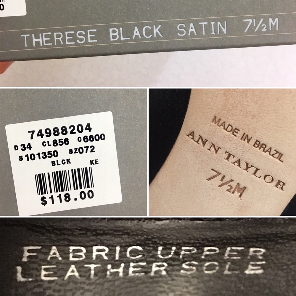 Gorgeous Ann Taylor satin pumps - Picture 7 of 8